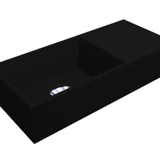 Умивальник COPPER 500 MIRASTONE BLACK Miraggio