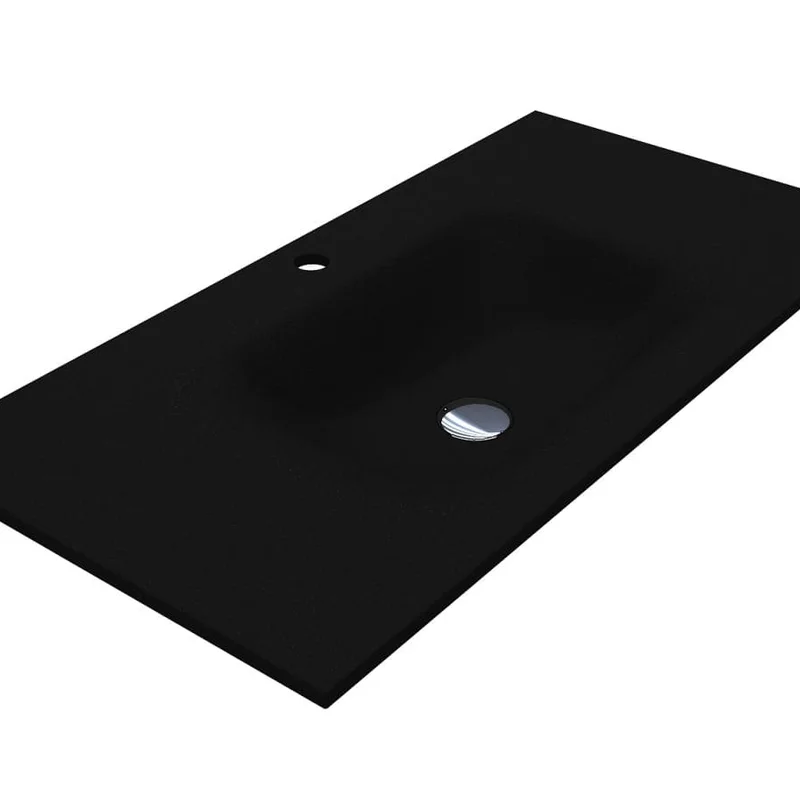 Умивальник JESSEL 900 MIRASTONE BLACK Miraggio