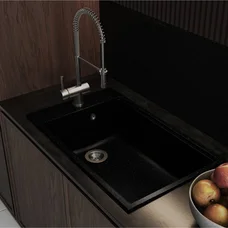Кухонна мийка LAGOON 760 black Miraggio