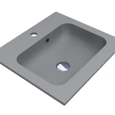 Умивальник DELLA 500 MIRASTONE GRAY Miraggio