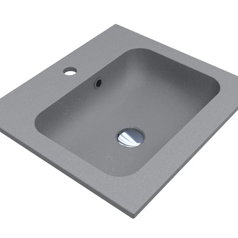 Умивальник DELLA 500 MIRASTONE GRAY Miraggio
