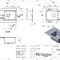 Кухонна мийка BODRUM 650 gray Miraggio