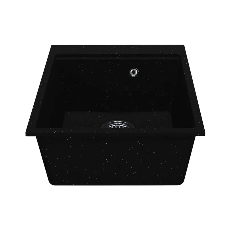 Кухонна мийка LAGOON 420 black Miraggio Кухонна мийка LAGOON 420 black Miraggio
