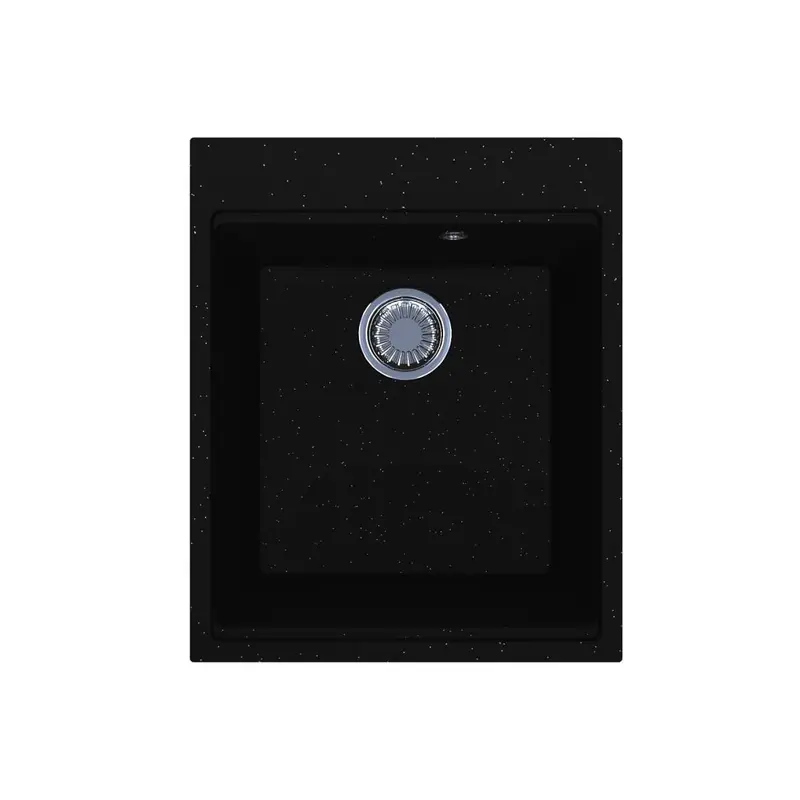 Кухонна мийка LAGOON 420 black Miraggio Кухонна мийка LAGOON 420 black Miraggio