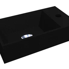 Умивальник COPPER 400 MIRASTONE BLACK Miraggio