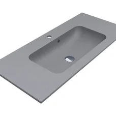 Умивальник DELLA 1000 MIRASTONE GRAY Miraggio