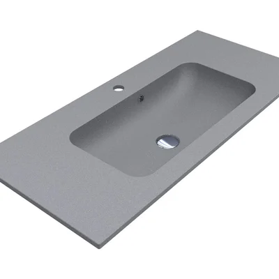 Умивальник DELLA 1000 MIRASTONE GRAY Miraggio