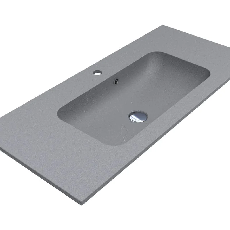 Умивальник DELLA 1000 MIRASTONE GRAY Miraggio