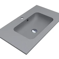 Умивальник DELLA 800 MIRASTONE GRAY Miraggio