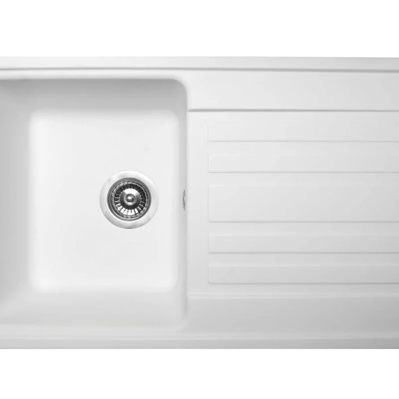 Кухонна мийка VERSAL white Miraggio