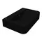 Умивальник CHAMONIX MIRASTONE BLACK Miraggio