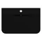 Умивальник CHAMONIX MIRASTONE BLACK Miraggio