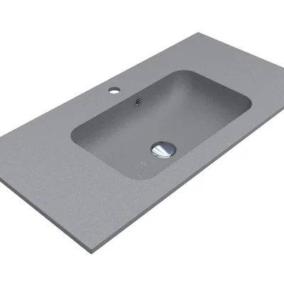 Умивальник DELLA 900 MIRASTONE GRAY Miraggio