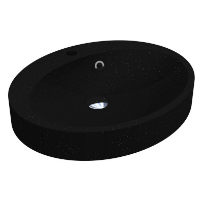 Умивальник DEVON MIRASTONE BLACK Miraggio