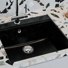 Кухонна мийка LAGOON 540 black Miraggio