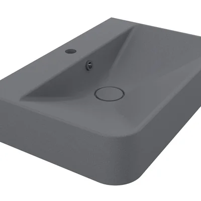 Умивальник CHAMONIX MIRASTONE GRAY Miraggio