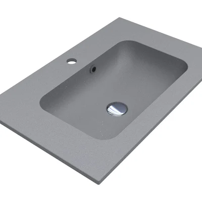 Умивальник DELLA 700 MIRASTONE GRAY Miraggio