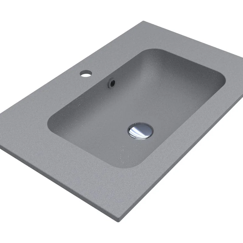 Умивальник DELLA 700 MIRASTONE GRAY Miraggio