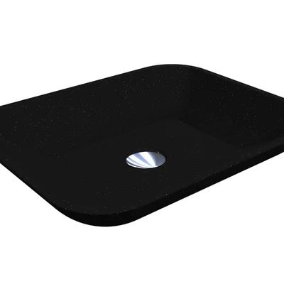 Умивальник MARTEEN MIRASTONE BLACK Miraggio