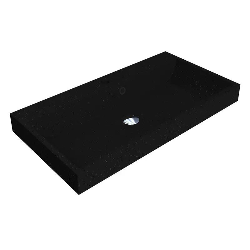 Умивальник VARNA 800 MIRASTONE BLACK Miraggio