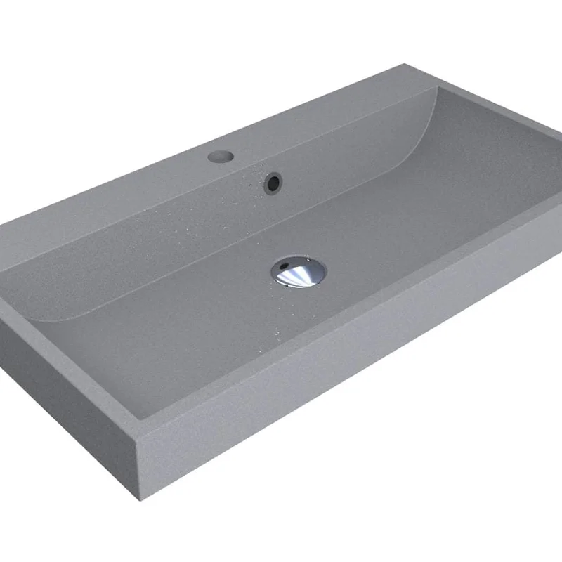 Умивальник VARNA 800 MIRASTONE GRAY Miraggio