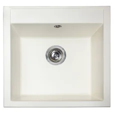 Кухонна мийка BODRUM 510 white Miraggio