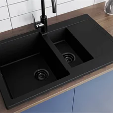 Кухонна мийка LAPAS black Miraggio