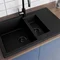 Кухонна мийка LAPAS black Miraggio