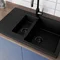 Кухонна мийка LAPAS black Miraggio