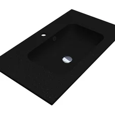Умивальник DELLA 800 MIRASTONE BLACK Miraggio