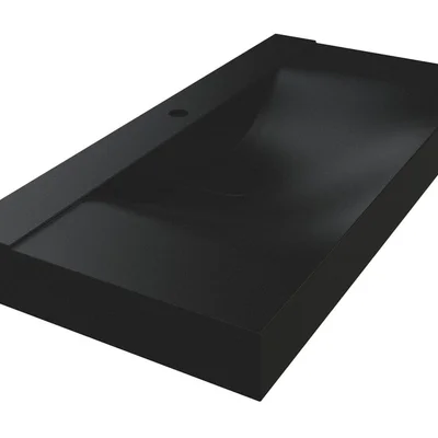 Умивальник FLY 1000 MIRASTONE BLACK Miraggio