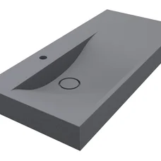 Умивальник VIOLA 1000 L MIRASTONE GRAY Miraggio
