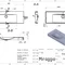 Умивальник VIOLA 1000 L MIRASTONE GRAY Miraggio