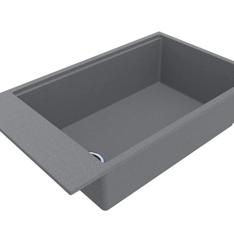 Кухонна мийка LAGOON 760 gray Miraggio