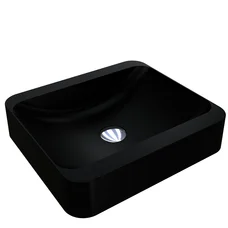 Умивальник GENEVA MIRASTONE BLACK Miraggio