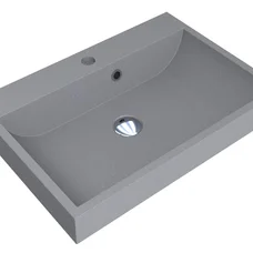 Умивальник VARNA 600 MIRASTONE GRAY Miraggio