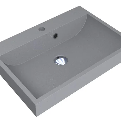 Умивальник VARNA 600 MIRASTONE GRAY Miraggio