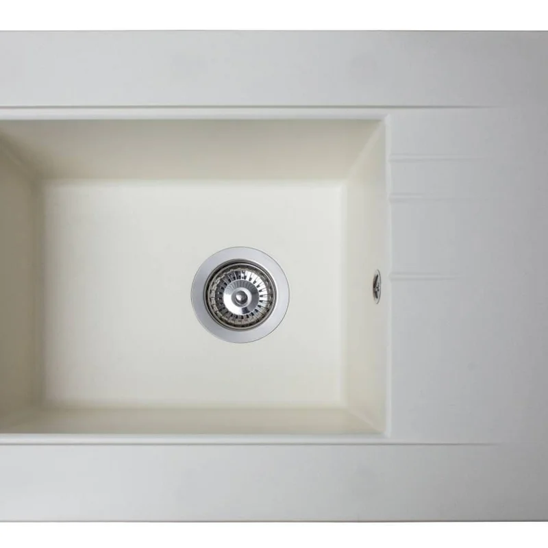 Кухонна мийка BODRUM 650 white Miraggio
