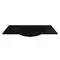 Умивальник JESSEL 800 MIRASTONE BLACK Miraggio