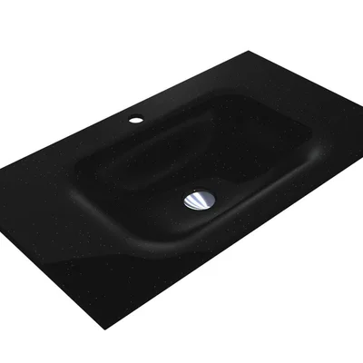 Умивальник JESSEL 800 MIRASTONE BLACK Miraggio