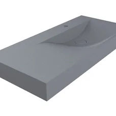 Умивальник VIOLA 1000 R MIRASTONE GRAY Miraggio