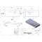 Умивальник VIOLA 1000 R MIRASTONE GRAY Miraggio
