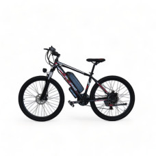 Електровелосипед 26" NewSpeed E-BIKE-2 (Спицьовані диски) Червоний з чорним