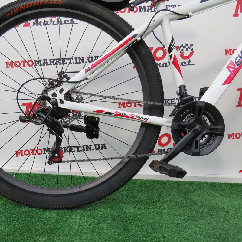 Велосипед 29" NewSpeed GT (NS-SD2) Білий з блакитним Велосипед 29" NewSpeed GT (NS-SD2) Білий з блакитним