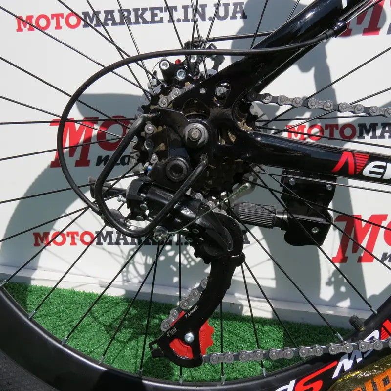 Велосипед 26" NewSpeed MTB Bike MTB-3 Червоний з чорним Велосипед 26" NewSpeed MTB Bike MTB-3 Червоний з чорним