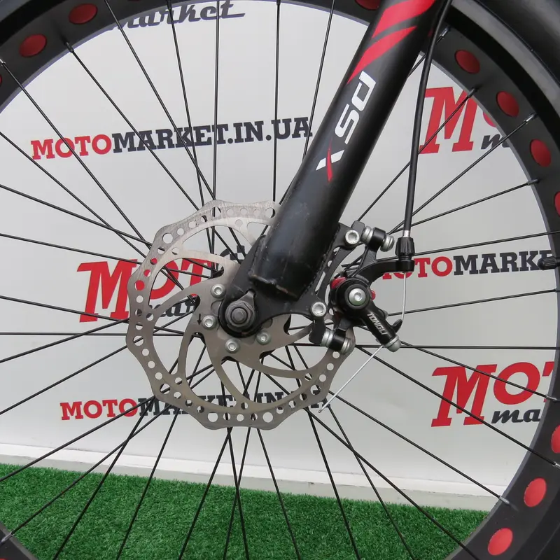 Велосипед 26" XSD Sport 26x4.0 (FTB-1) Червоний з чорним Велосипед 26" XSD Sport 26x4.0 (FTB-1) Червоний з чорним