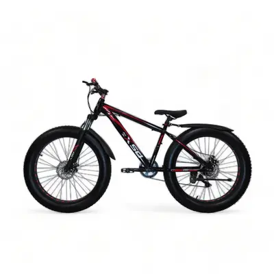 Велосипед 26" XSD Sport 26x4.0 (FTB-1) Червоний з чорним Велосипед 26" XSD Sport 26x4.0 (FTB-1) Червоний з чорним