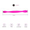 Двосторонній гнучкий вібратор Toy Joy Infinity Double Dildo - Рожевий - Вібратори