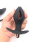 Анальна пробка-розширювач з вібрацією Black Velvets Vibrating Anchor Plug XL - 12,2*9,3 см- Анальні іграшки