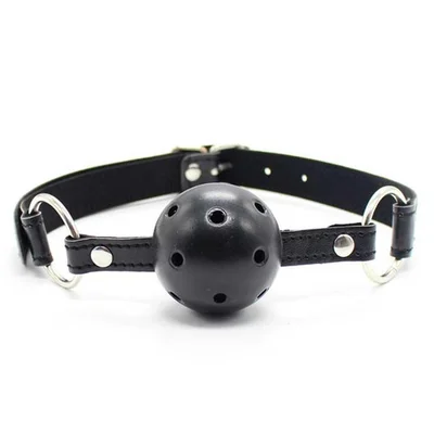 БДСМ кляп у рот "Mouth ball" - Чорний - Садо-мазо
